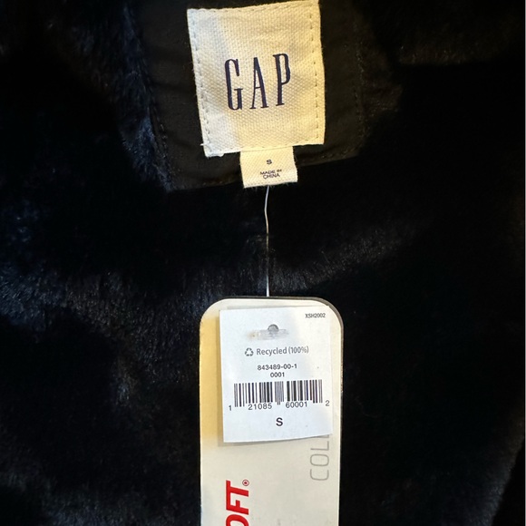 GAP pimaloft black winter coat S - Picture 7 of 14